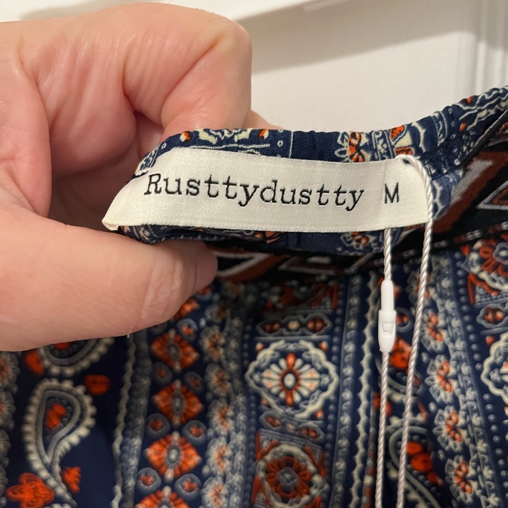 NWT Rusttydustty Fancy Jumpsuit Size M - Picture 4 of 14